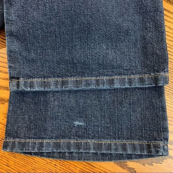 Tommy Jeans Flare Dark Wash Jeans 13 Double Button Y2K 2000s - Picture 8 of 12